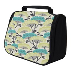 Flora Nature Color Japanese Patterns Full Print Travel Pouch (small) by Cowasu