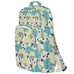 Flora Nature Color Japanese Patterns Double Compartment Backpack