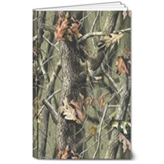 Realtree Camo Seamless Pattern 8  X 10  Softcover Notebook