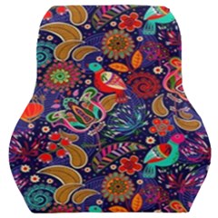 Pattern Colorful Bird Leaf Flower Car Seat Back Cushion  by Cowasu