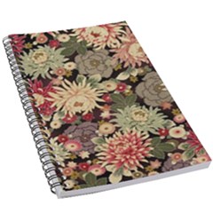 Japanese Flower Art 5 5  X 8 5  Notebook