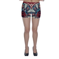 Skull Grateful Dead Phone Gratefuldead Skinny Shorts by Cowasu