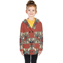 Skull Grateful Dead Phone Gratefuldead Kids  Double Breasted Button Coat by Cowasu