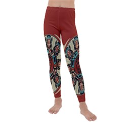 Skull Grateful Dead Phone Gratefuldead Kids  Lightweight Velour Leggings by Cowasu