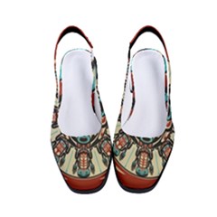 Skull Grateful Dead Phone Gratefuldead Women s Classic Slingback Heels by Cowasu