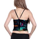 Video Game Pixel Art Spaghetti Strap Bra Top View2