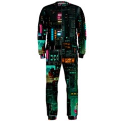 Video Game Pixel Art Onepiece Jumpsuit (men) by Cowasu