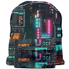 Video Game Pixel Art Giant Full Print Backpack