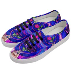 Stained Glass Rose Women s Classic Low Top Sneakers by Cowasu