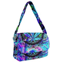 Cannabis Psychedelic Courier Bag