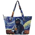 Starry Surreal Psychedelic Astronaut Space Full Print Shoulder Bag View2