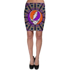 Gratefuldead Grateful Dead Pattern Bodycon Skirt by Cowasu