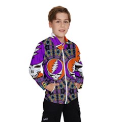 Gratefuldead Grateful Dead Pattern Kids  Windbreaker by Cowasu