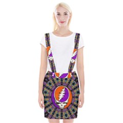 Gratefuldead Grateful Dead Pattern Braces Suspender Skirt by Cowasu