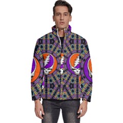 Gratefuldead Grateful Dead Pattern Men s Puffer Bubble Jacket Coat by Cowasu