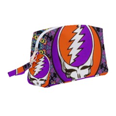 Gratefuldead Grateful Dead Pattern Wristlet Pouch Bag (medium) by Cowasu