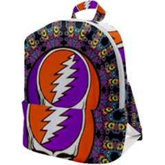 Gratefuldead Grateful Dead Pattern Zip Up Backpack by Cowasu