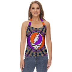 Gratefuldead Grateful Dead Pattern Basic Halter Top by Cowasu