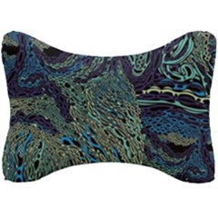 Dark Psychedelic Seat Head Rest Cushion