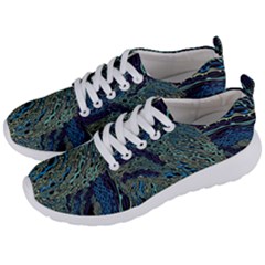 Dark Psychedelic Men s Lightweight Sports Shoes