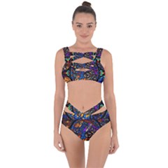 The Game Monster Stained Glass Bandaged Up Bikini Set  by Cowasu