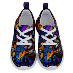 The Game Monster Stained Glass Running Shoes by Cowasu