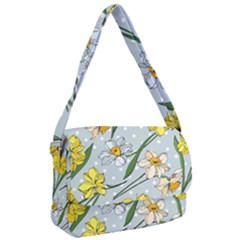 Narcissus Floral Botanical Flowers Courier Bag
