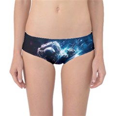 Psychedelic Astronaut Trippy Space Art Classic Bikini Bottoms by Bangk1t