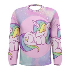 Unicorn Stitch Men s Long Sleeve Tee by Bangk1t