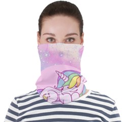 Unicorn Stitch Face Seamless Bandana (adult)