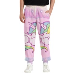 Unicorn Stitch Men s Elastic Waist Pants by Bangk1t