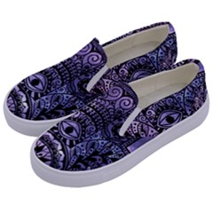 Hamsa Hand Kids  Canvas Slip Ons by Bangk1t