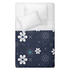 Flowers Pattern Pattern Flower Texture Duvet Cover (single Size)