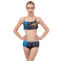 Castle Fantasy Layered Top Bikini Set by Ndabl3x