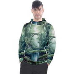 River Forest Wood Nature Men s Pullover Hoodie by Ndabl3x