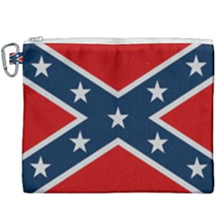 Rebel flag  Canvas Cosmetic Bag (XXXL)