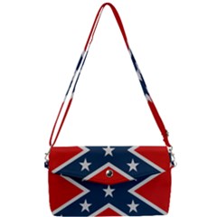 Rebel Flag  Removable Strap Clutch Bag by Jen1cherryboot88
