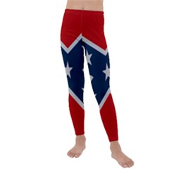 Rebel Flag  Kids  Lightweight Velour Leggings by Jen1cherryboot88