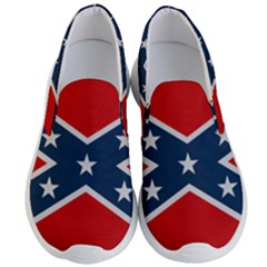 Rebel Flag  Men s Lightweight Slip Ons by Jen1cherryboot88