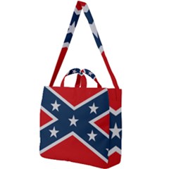 Rebel Flag  Square Shoulder Tote Bag by Jen1cherryboot88