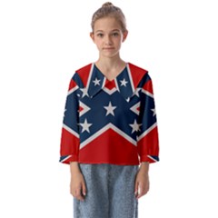 Rebel Flag  Kids  Sailor Shirt