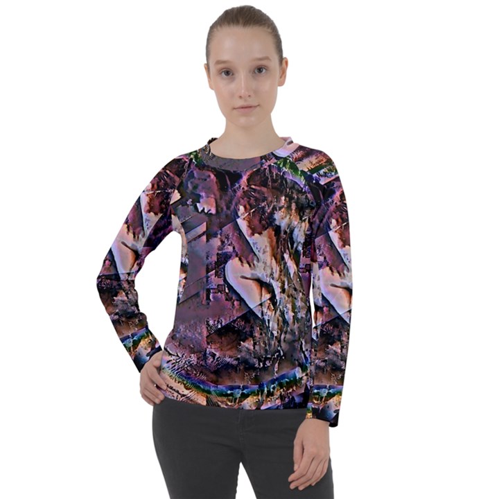 Prismatic Pride Women s Long Sleeve Raglan Tee