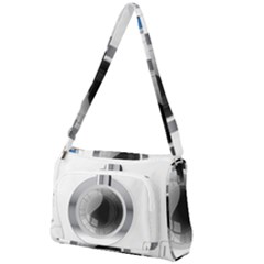 Washing Machines Home Electronic Front Pocket Crossbody Bag by Cowasu