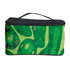 Golf Course Par Golf Course Green Cosmetic Storage Case by Cowasu