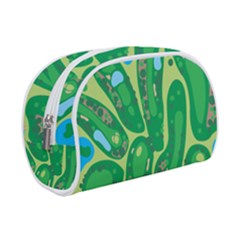 Golf Course Par Golf Course Green Make Up Case (small) by Cowasu