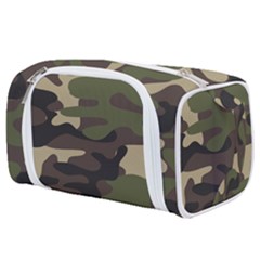 Texture Military Camouflage Repeats Seamless Army Green Hunting Toiletries Pouch
