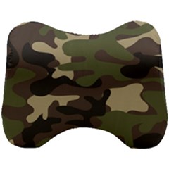 Texture Military Camouflage Repeats Seamless Army Green Hunting Head Support Cushion