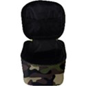 Texture Military Camouflage Repeats Seamless Army Green Hunting Make Up Travel Bag (Big) View3