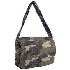 Texture Military Camouflage Repeats Seamless Army Green Hunting Courier Bag