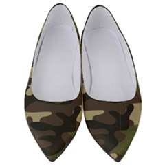 Texture Military Camouflage Repeats Seamless Army Green Hunting Women s Low Heels